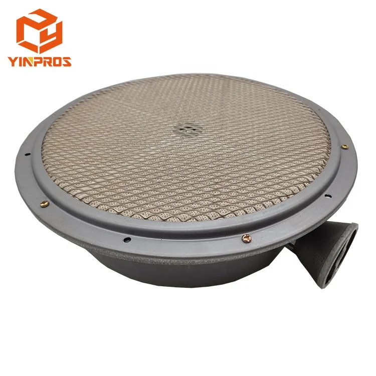 customized size 31cm diameter round burner honeycomb burning plate gas BBQ grill parts infrared burner
