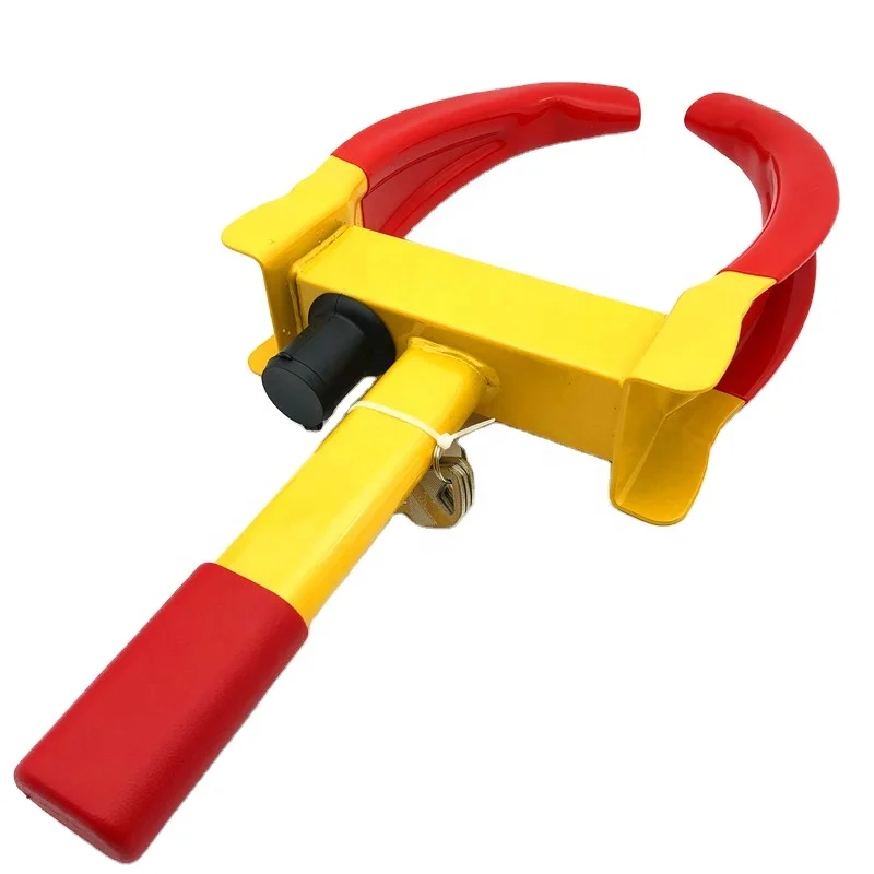 Universal Wheel Lock Tires Anti Theft for Car SUV Boat Motorcycle Golf Cart with 3 Keys