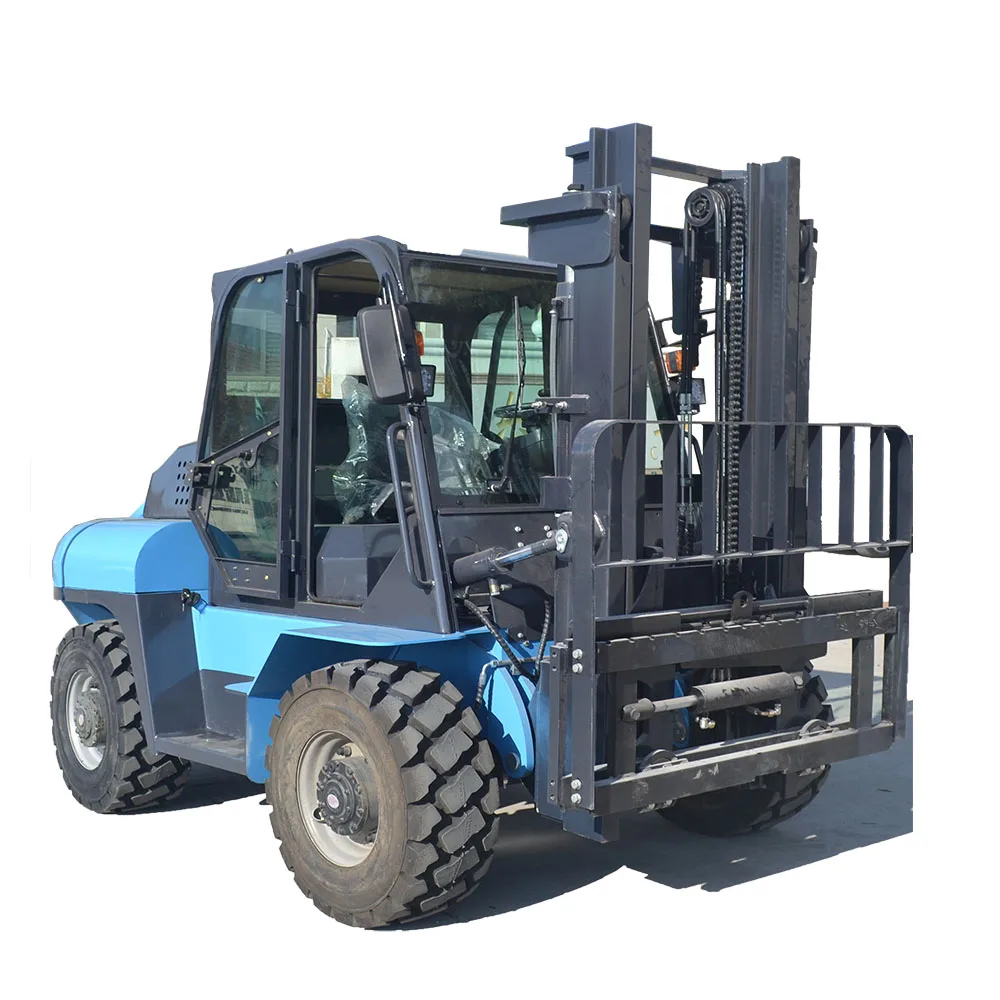 Road terrain forklift truck 4X4 Diesel Forklift all terrain Forklift 3ton 5ton Lift Professional Manufacture