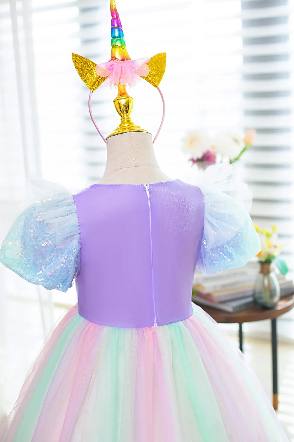 SB23   Wholesale Children Halloween Party A Line Frocks Designs Formal Kids Model Dresses For Girls