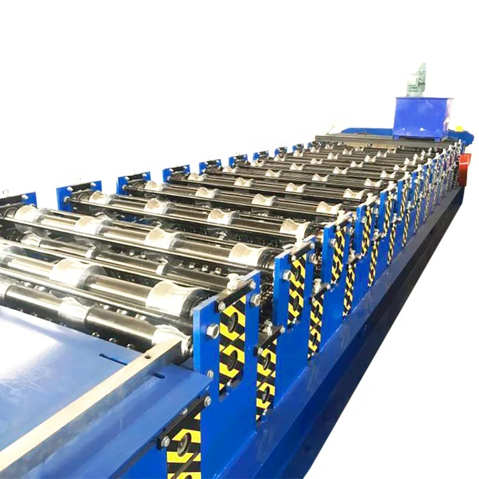 Cnc Tile Making Machine Double Layer Roll Forming Machine Iron Zinc Roof Sheet Roll Forming Machine