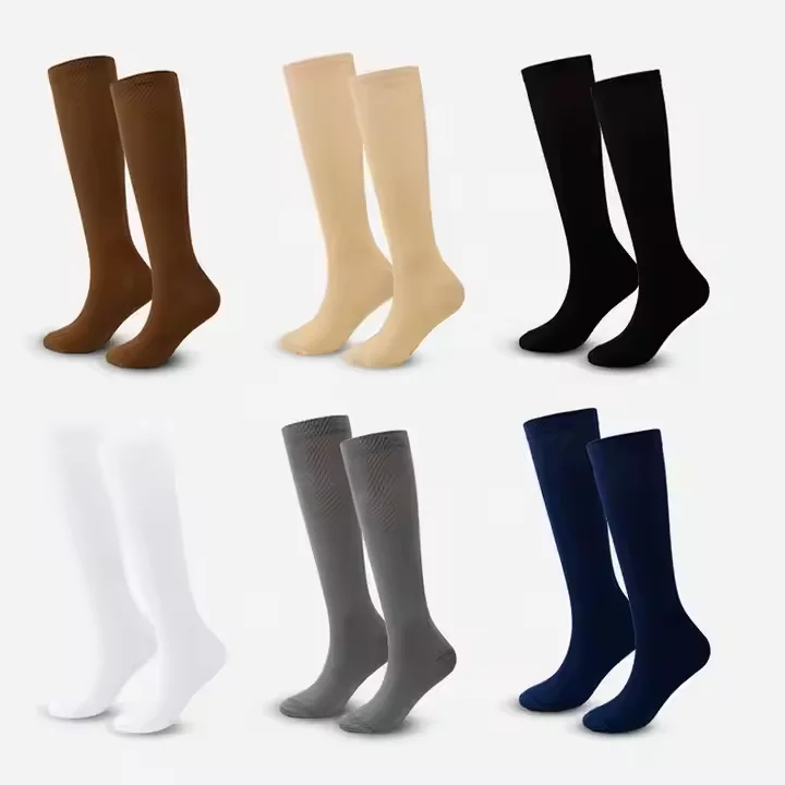 Hot sale outdoor fitness running pressure Thigh High Compression Medical Stockings Long Varicose Veins Compression Stocks