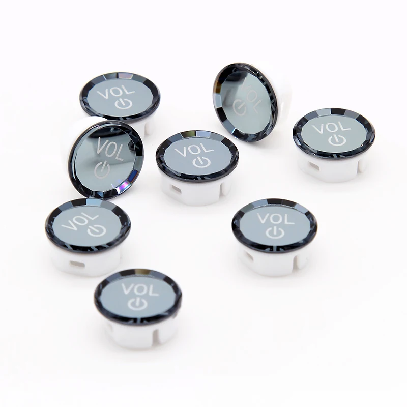 Auto crystal volume control switch button cover for BMW 3 Series G20 G28 Z4 G29 X5 G05 X6 G06 X7 G07 8 Series G14 G15 G16