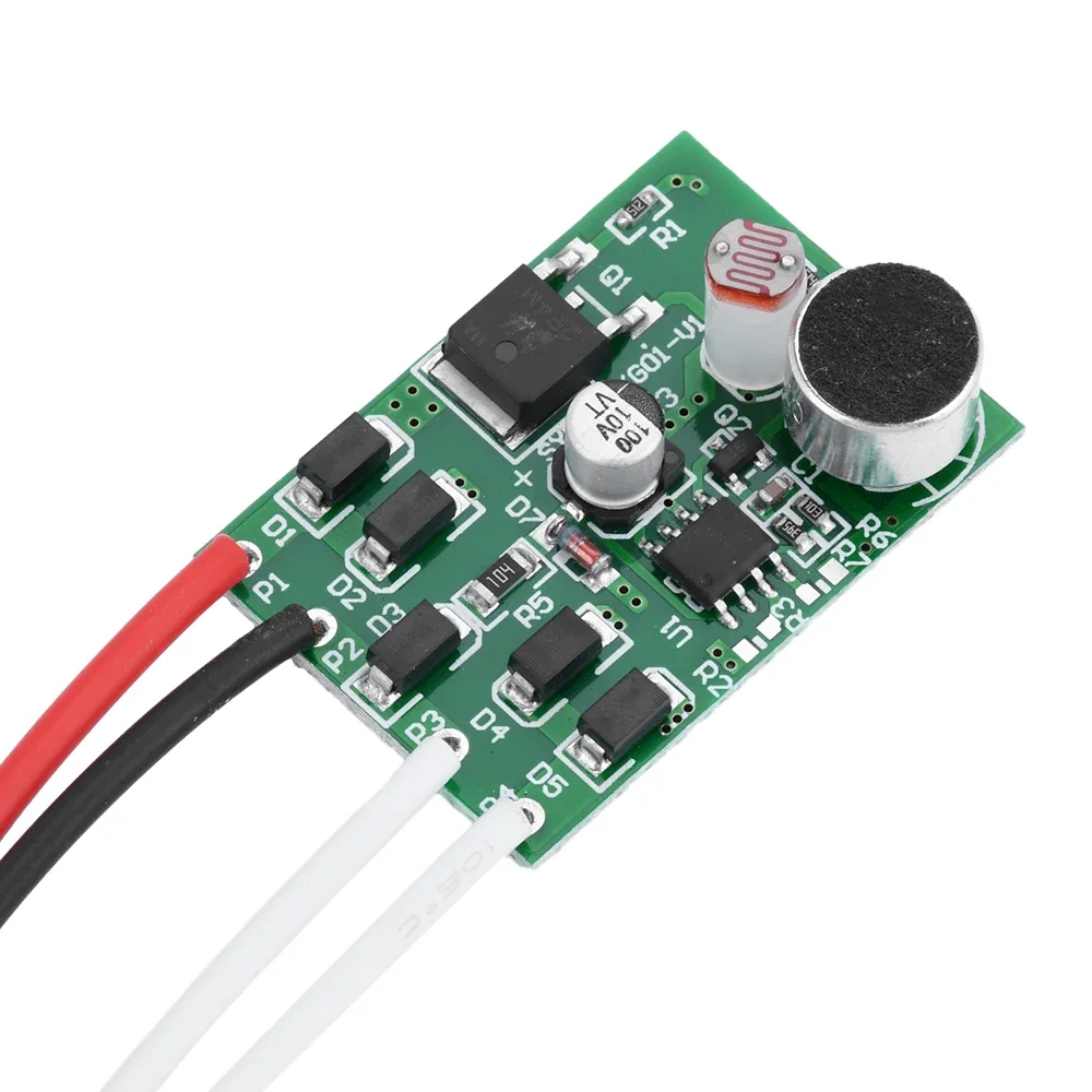 220V Sound Voice Sensor Intelligent Detector Home Improvement Smart Switches Module Auto on Off Light Switch Accessories
