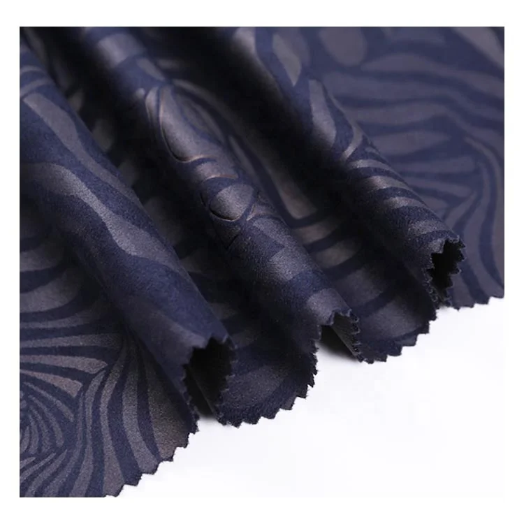 100% полиэфирная фольга, связанная замша, мексиканское уникальное печатное обслуживание ткани