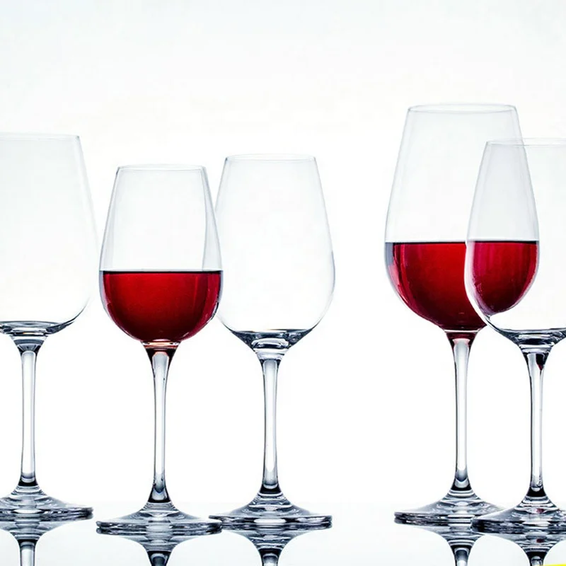 Wholesale Clear Red/White Wine Glasses, Long Dry Wine Glasses For Parties, Weddings And Families