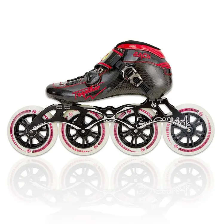 2020 4 wheels speed  inline skate roller shoes  single row wheel roller blades roller skate shoes
