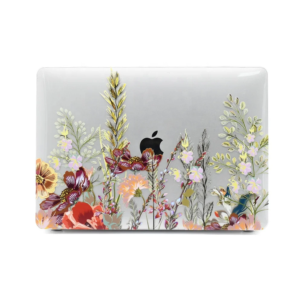 For macbook pro air protective case 14 inch transparent printing computer protective case for Macbook M2 notebook case