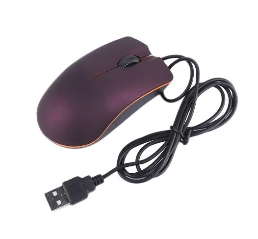  M20 Wired Mouse | Notebook Desktop Computer Frosted Mini USB Optical
