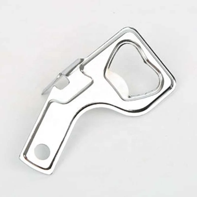 Multi-functional can opener for home use. A bottle opener for wine is simple and can be carried around with a can opener