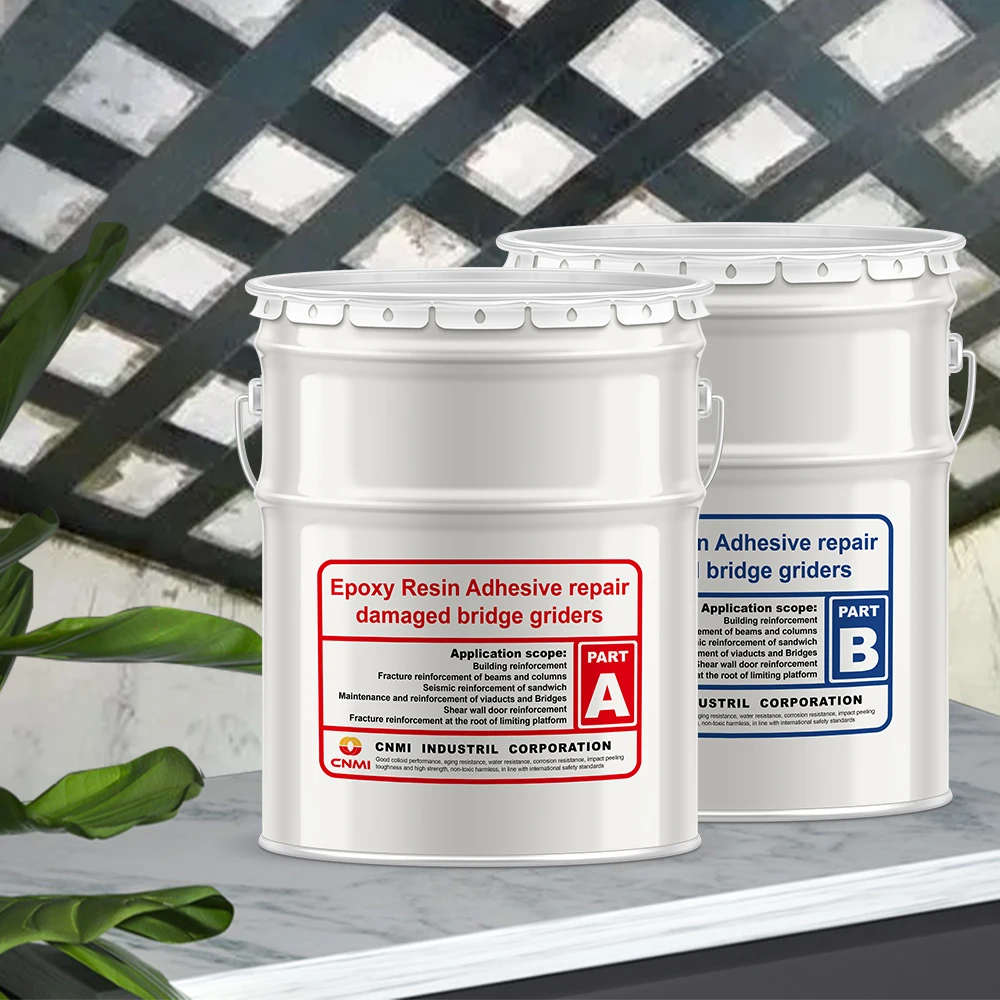 CNMI Epoxy Resin Adhesive Bond with Carbon Fiber for Bridge Structure Reinforcement and Repair