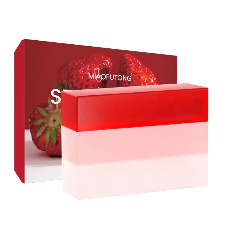 Custmozied Private Label Yoni Soap Bar Custom Logo Vaginal Cleaning Soap Scents Strawberry Yoni Soap Bulk