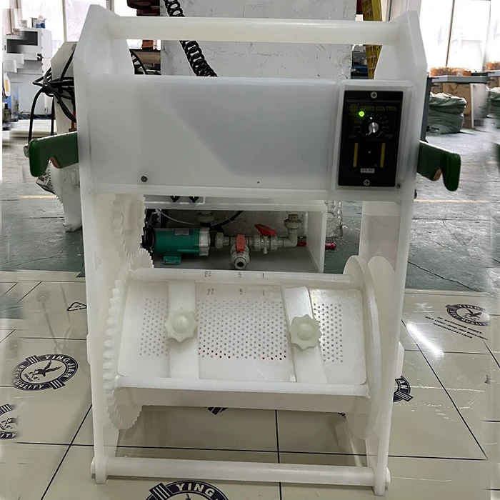 New Product Electroplating Equipment Mini Plating Barrel for Zinc Plating Metal Electroplating Machinery