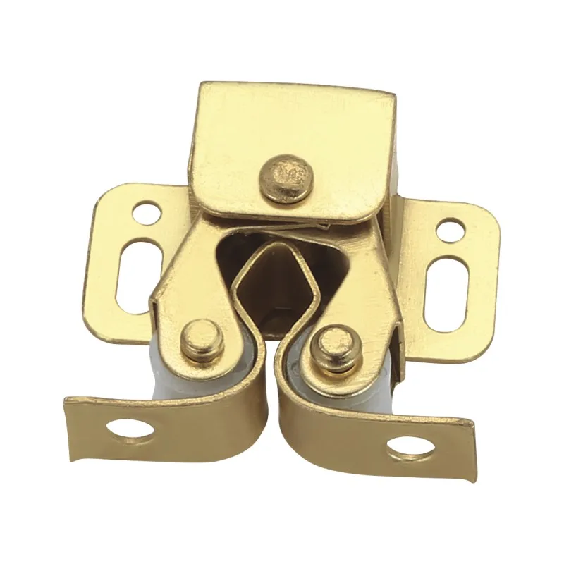 Antique door closer double ball roller catch magnetic door catcher for kitchen cabinet