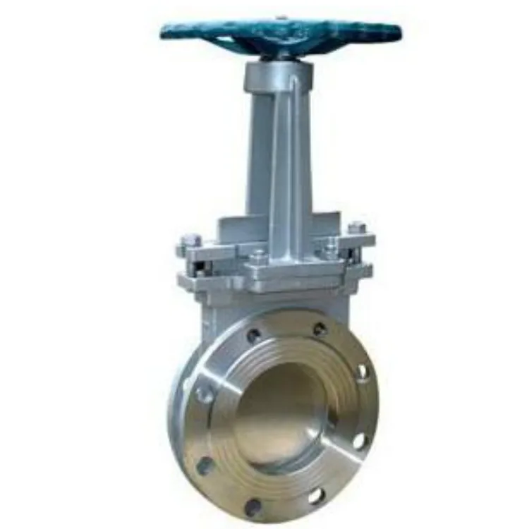 Hot sale PN10 PN16 Z73W/Y/H-10/16P Stainless steel manual knife gate valve