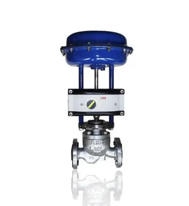 V18345-2022221001 Control Valve Positioner Optimized Performance Gas Media Pneumatic Power General Application Angle Structure