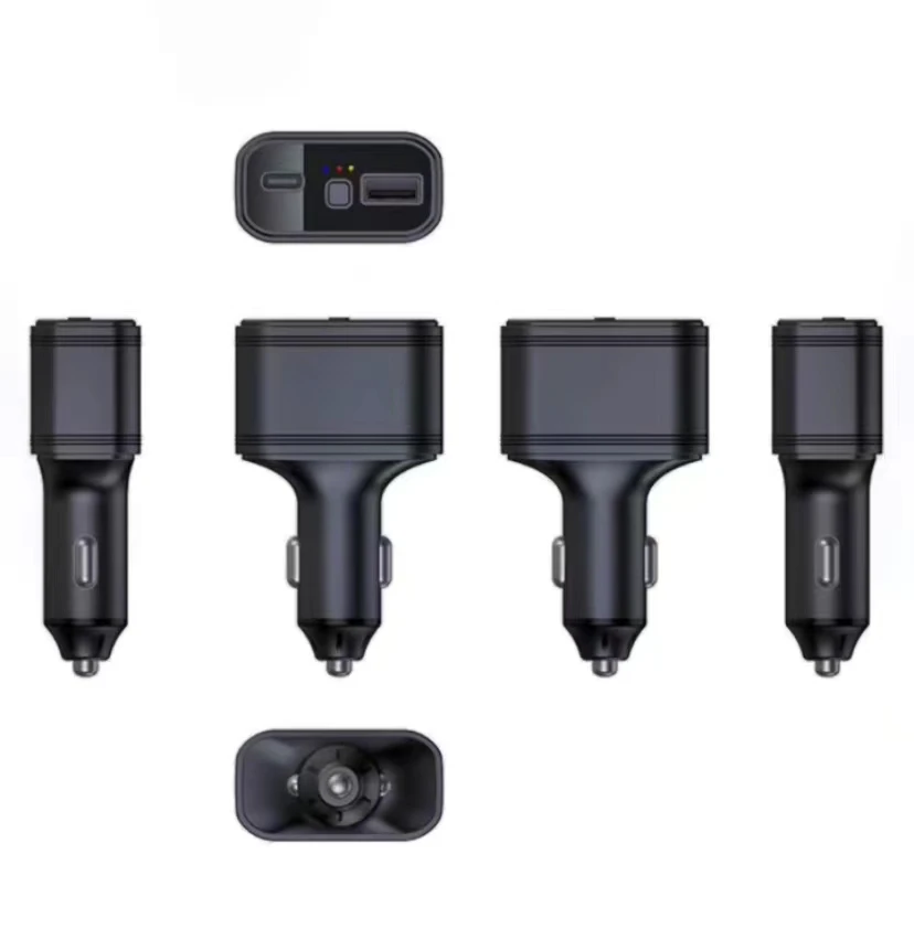 Cigarette Car Charger Vehicle GPS Tracker with Dual USB Fast Charge GPS Tracking Device Free APP & Platform