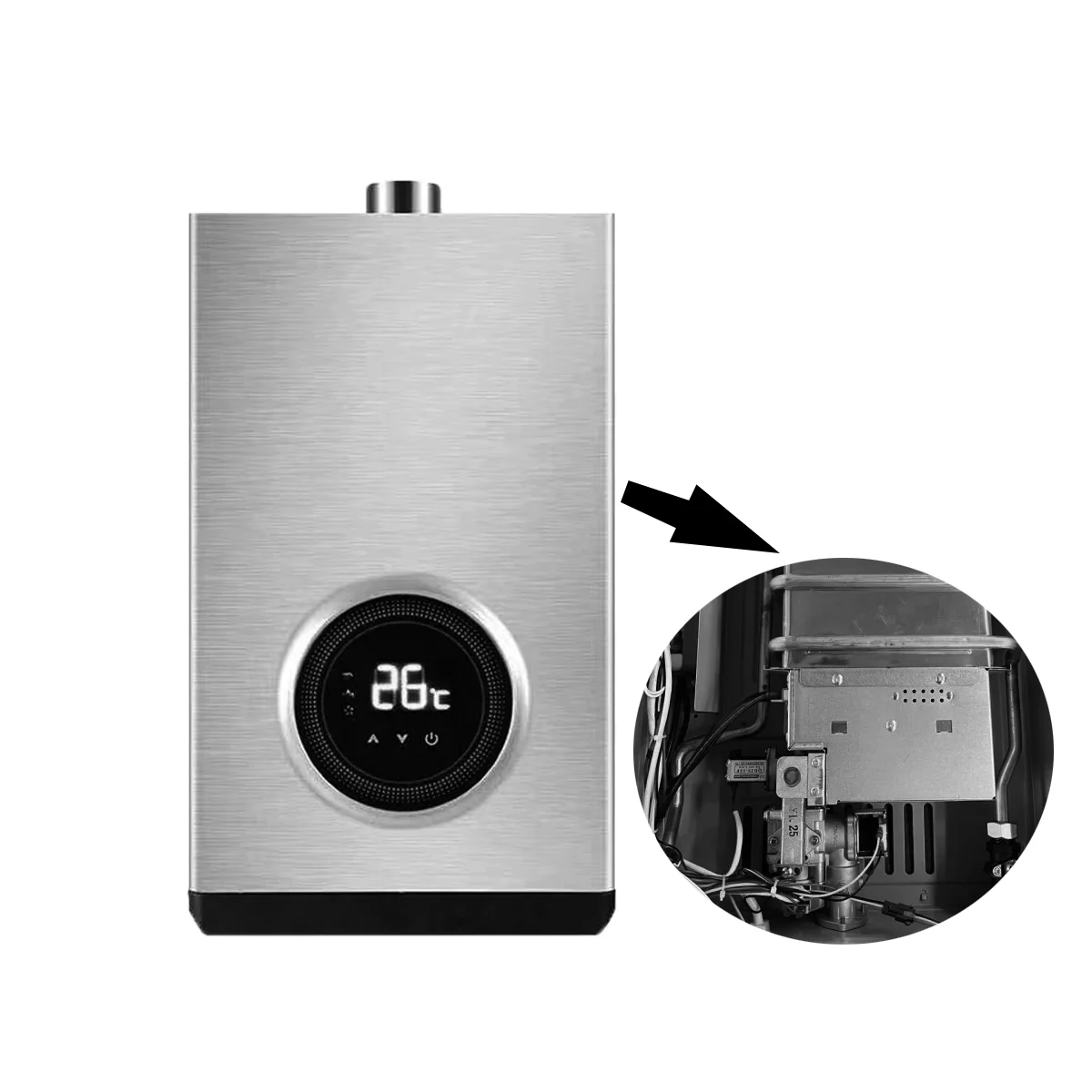 china wholesale gaz water heater hot sale gas water heater ignitor golden supplier biogas water heater