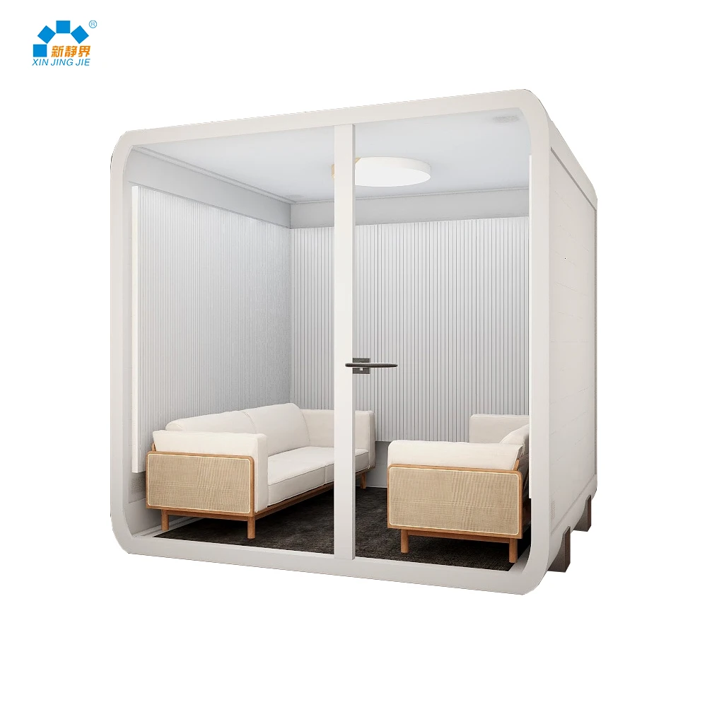 privacy soundproof booth office pod meeting pod