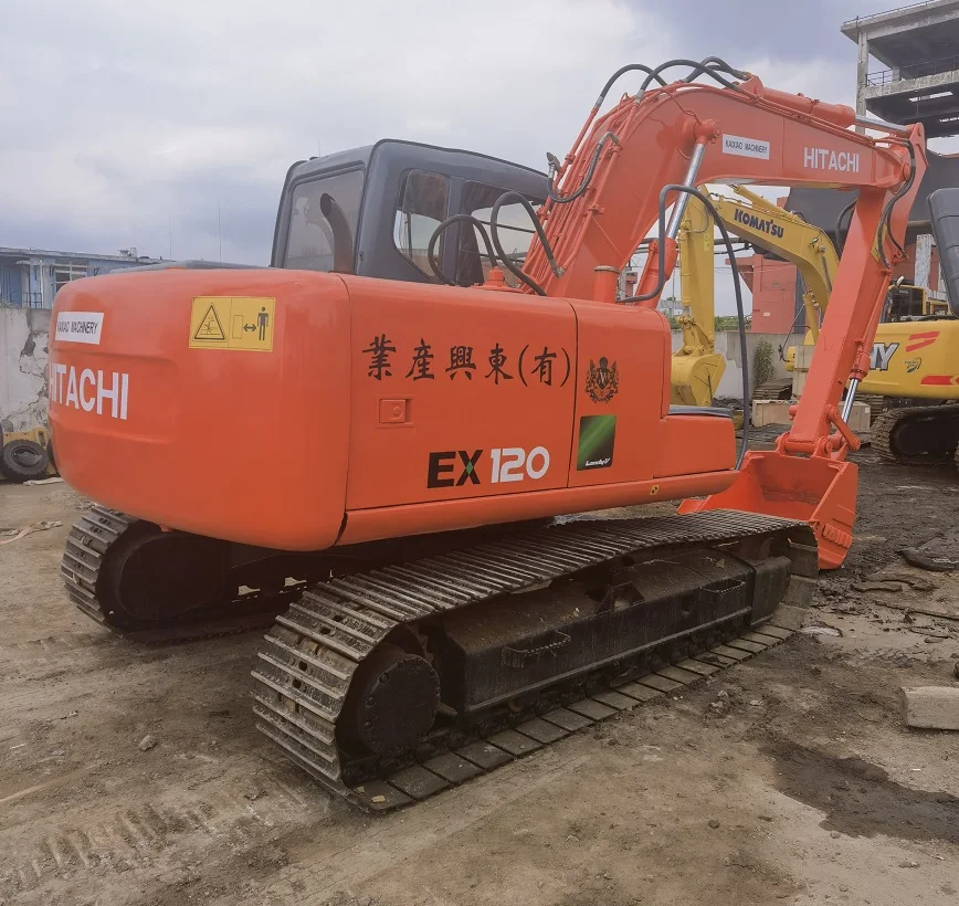 Second hand Hitachi EX120-5 excavator used hydraulic excavator HITACHI EX120-5 Multifunction used in good condition
