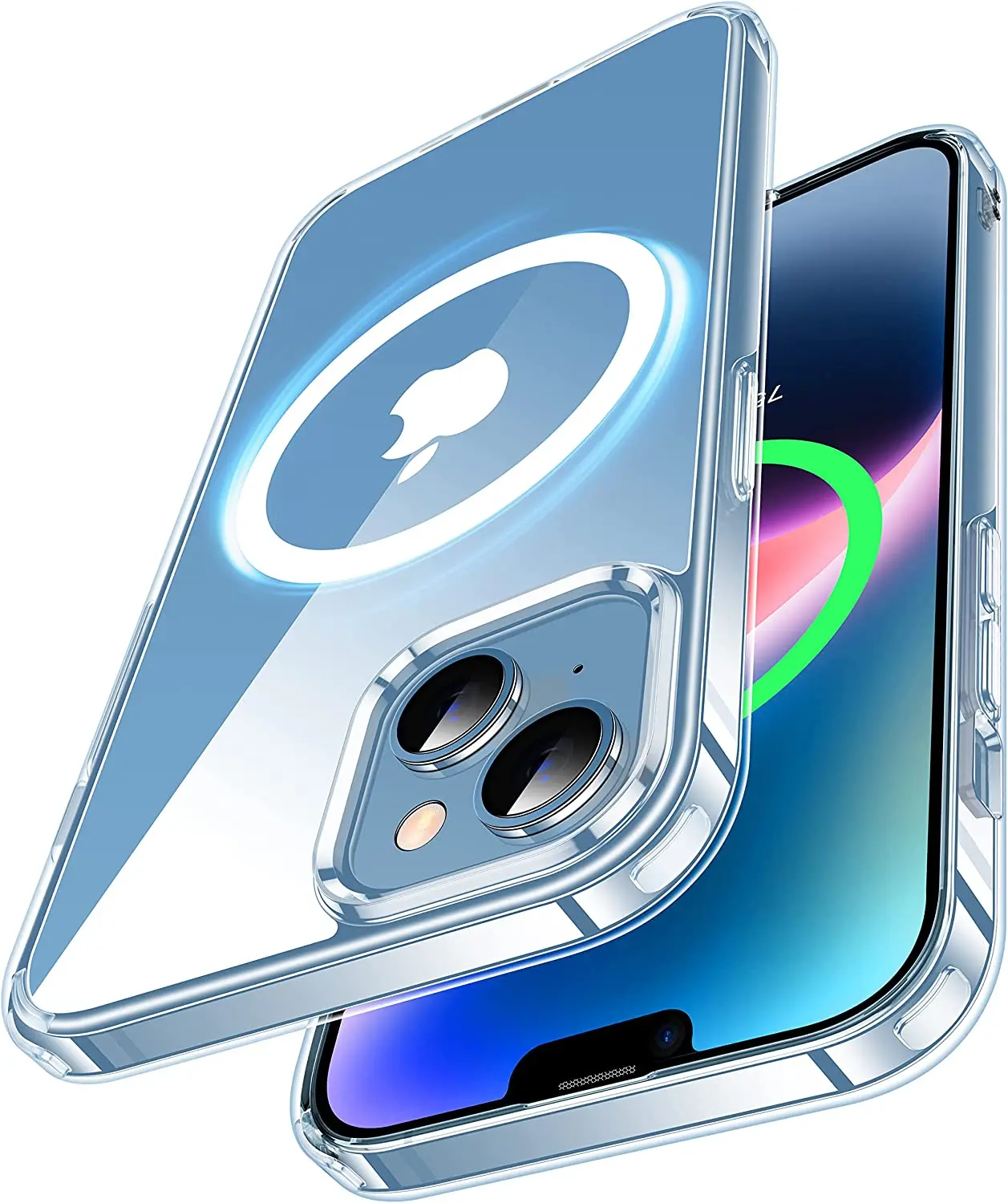 Highest quality 1:1  like original Clear case For iphone 12 13 14  Magnetic Case Compatible with MagSafe Charging  Protection