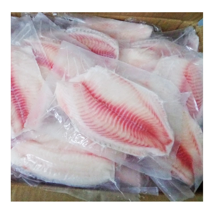 Premium Quality Fresh Frozen Skinless Boneless IQF IVP Tilapia Fillet with BAP