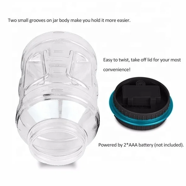Electronic counting coin saving pot Large Money Boxes Digital Counting Led Showing Money Jar piggy bank