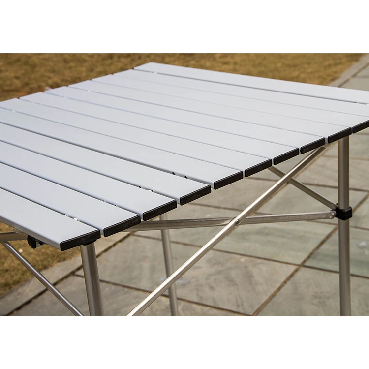 Custom Small Alloy Outdoor Portable Picnic Table Folding Beach Table