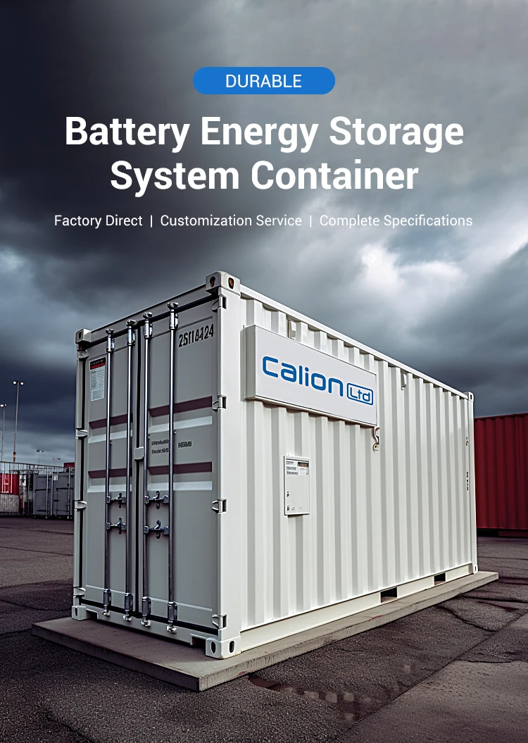 Calion High-Capacity BESS Container: 1.2MWH Energy Storage System with 500KWH to 1MWH Options for Large-Scale Power Solutions
