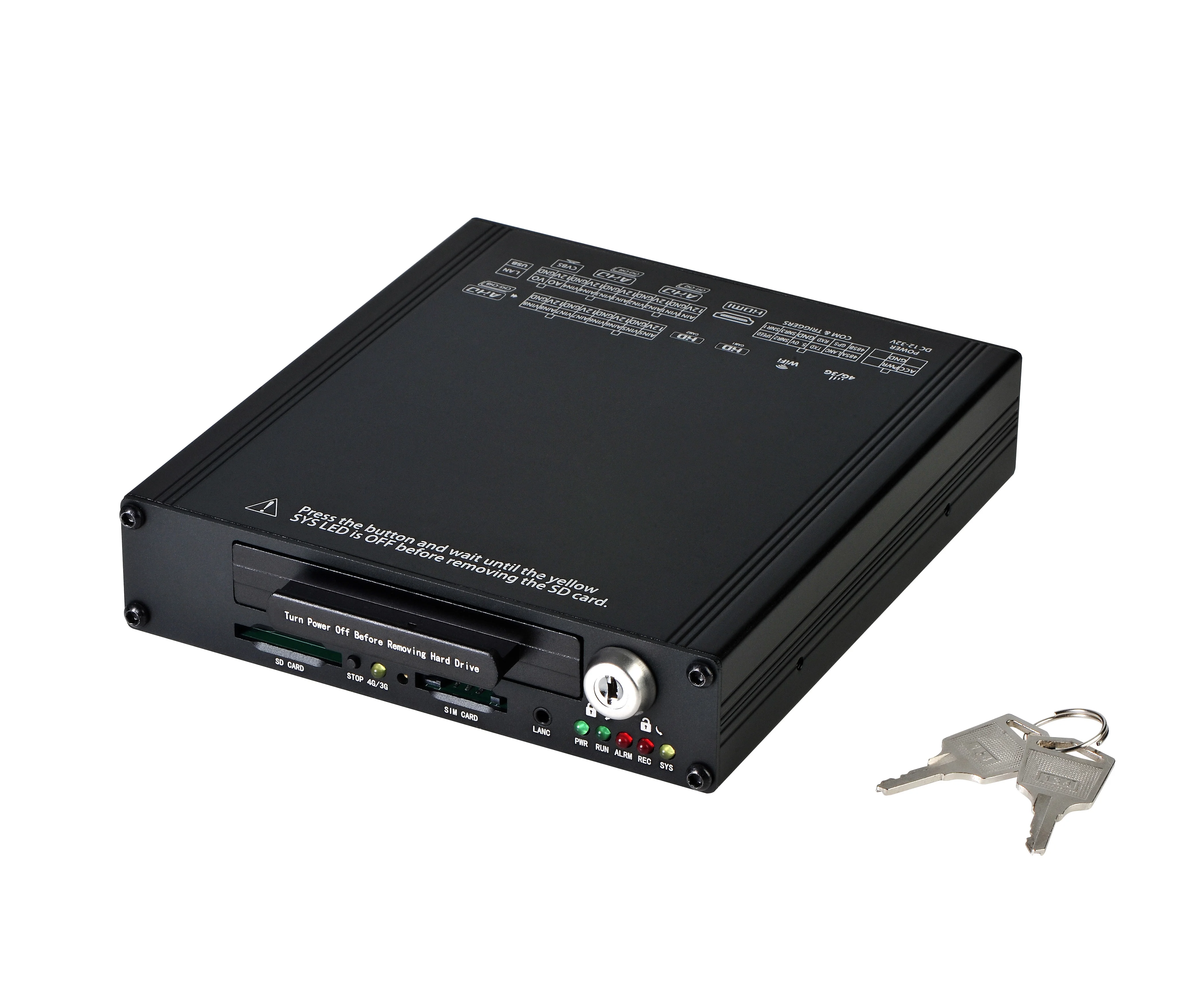 Truck MDVR 4/8CH H.265 MDVR SD card Car car  Black box Local Mobile DVR Recorder Monitor Camera System Truck Bus Camera DVR MDVR