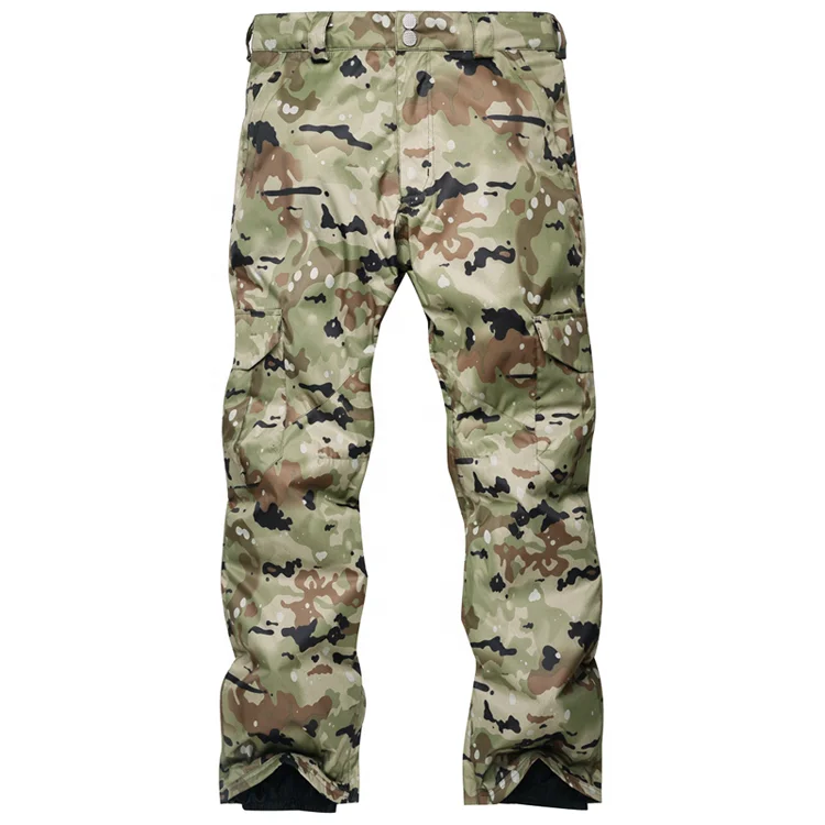 Woodland Pants Men Camo Trousers ski pants Snowboard Pants Winter Clothes