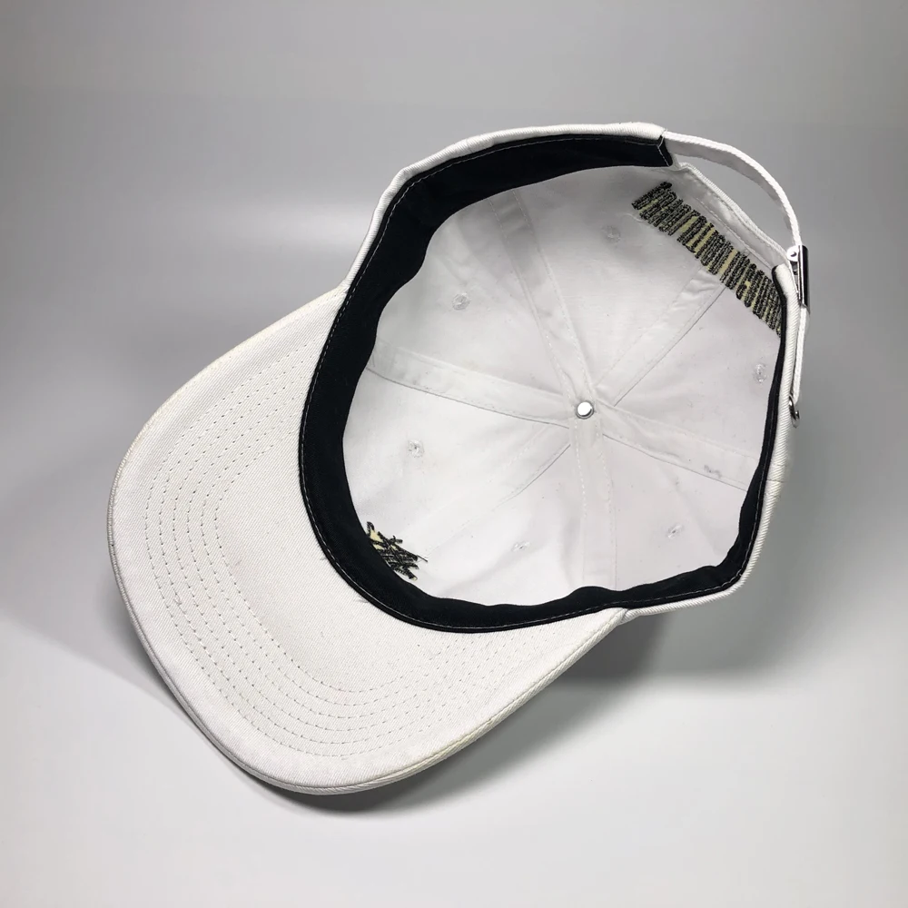 Adults summer cotton dad hats custom embroidery logo Premium solid color baseball gorras Fashion curved bill white cap for women