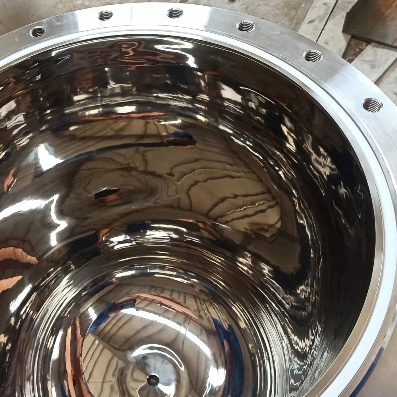 Stainless steel mirror polishing 426-150l initial tank reactor