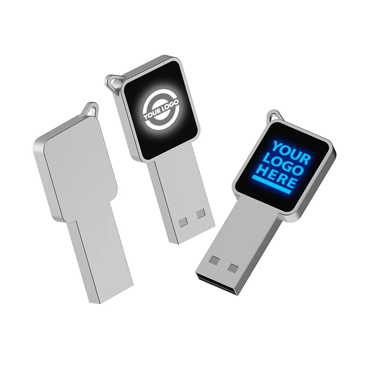 Factory Price Novel Design 8GB Custom Logo Metal USB Flash Drive 16GB 32GB 64GB 128GB Pen Drive Memory Stick