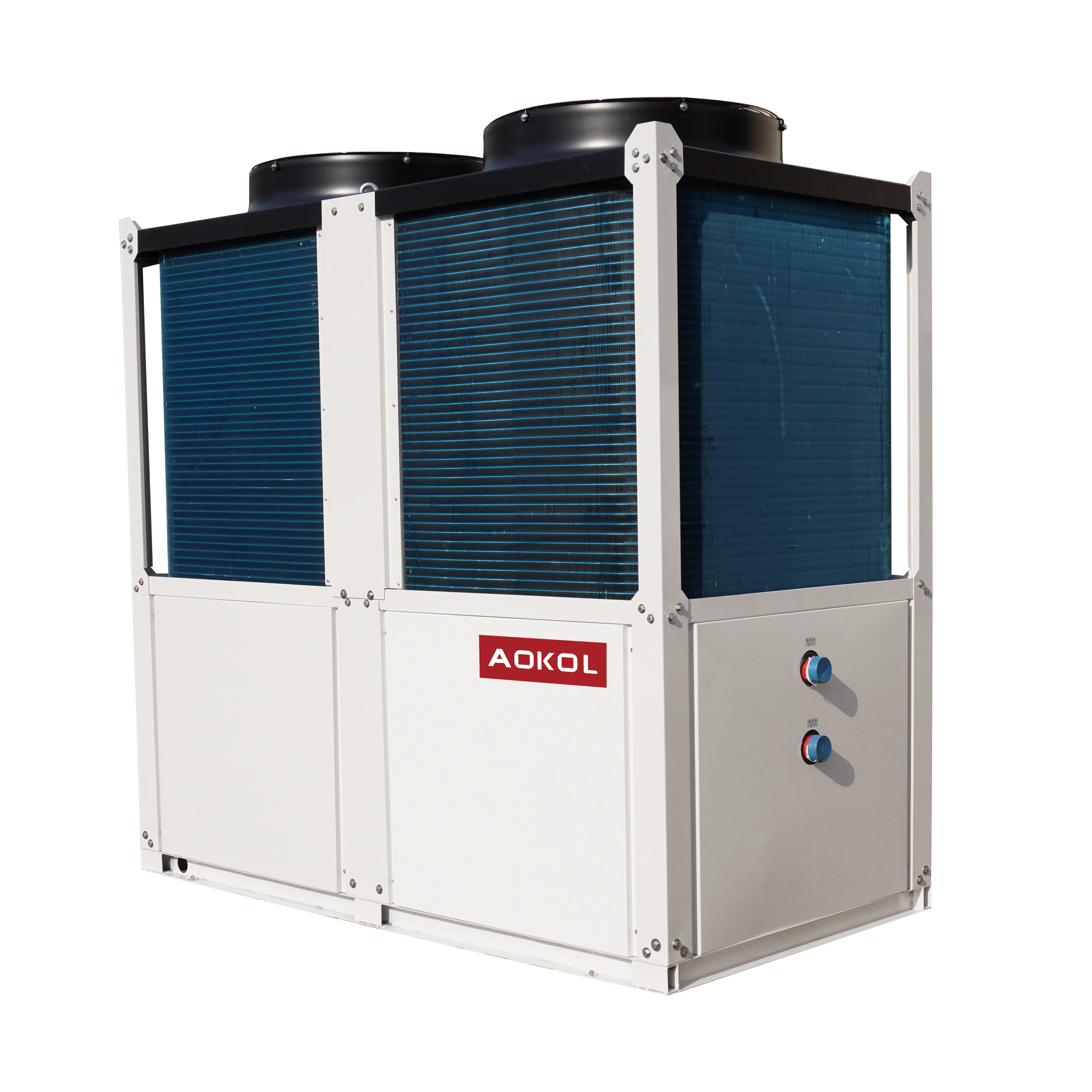 R410A 88kW commercial Air water DC inverter EVI heat pump with WIFI  European market  with CE ROHS ,Erp A++, China OEM heat pump