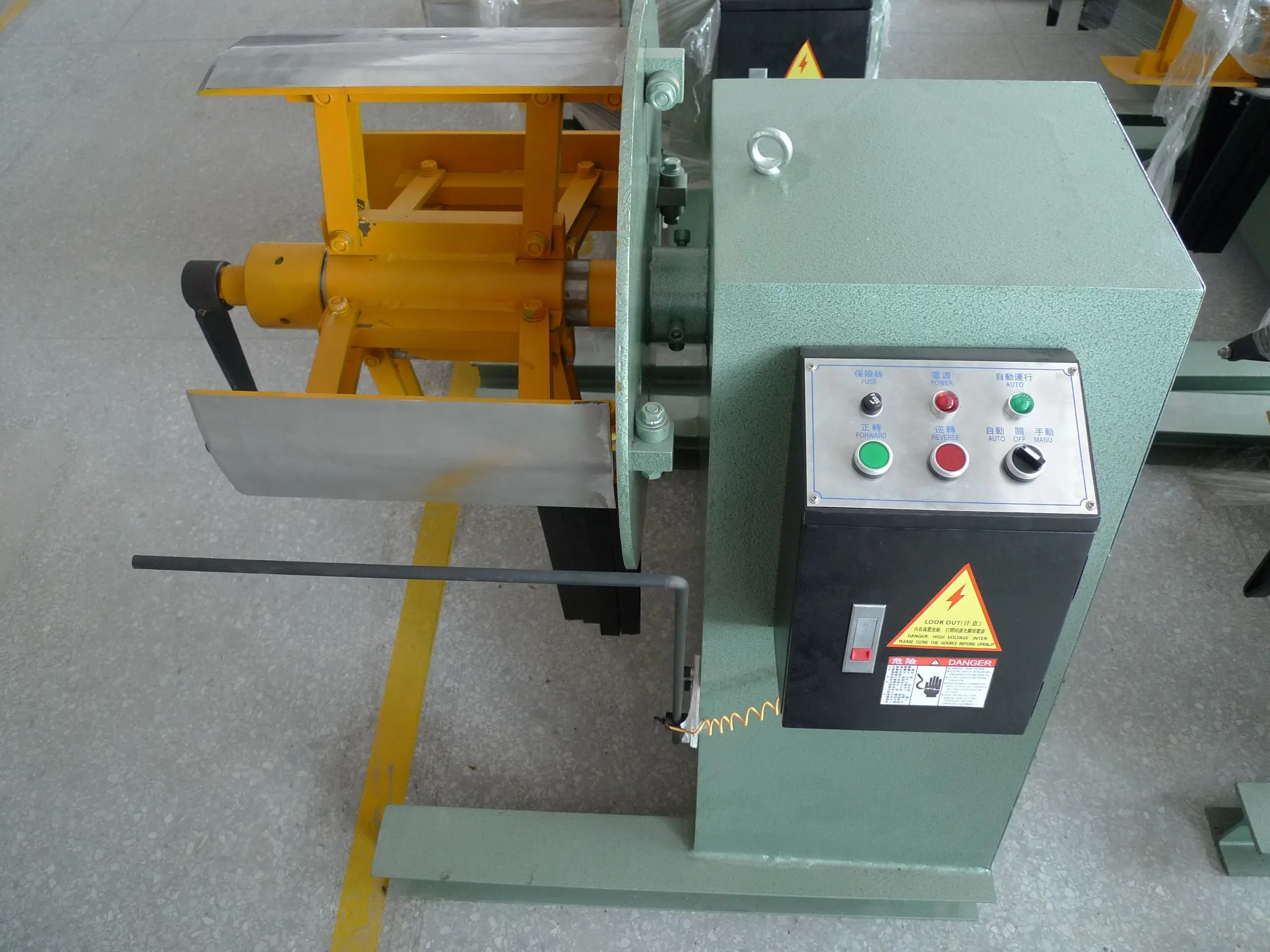 Ncmf Automatic Sheet Metal Decoiler Straightener Machine For Coil Feed Line Decoiler Machine With Factory Manufacturing