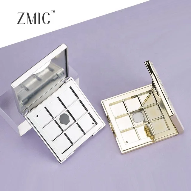 9 color empty eyeshadow palette high quality diy color makeup Customized packaging