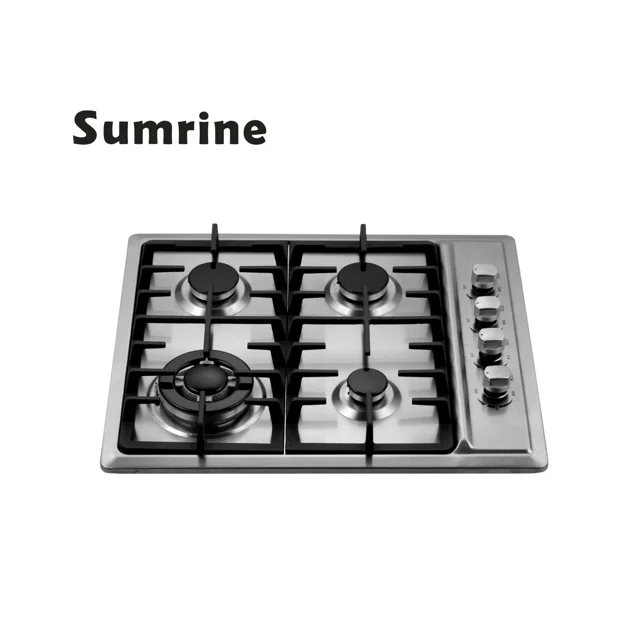 Встроенная газовая плита, газовая плита с 4 горелками, газовые плиты для приготовления пищи