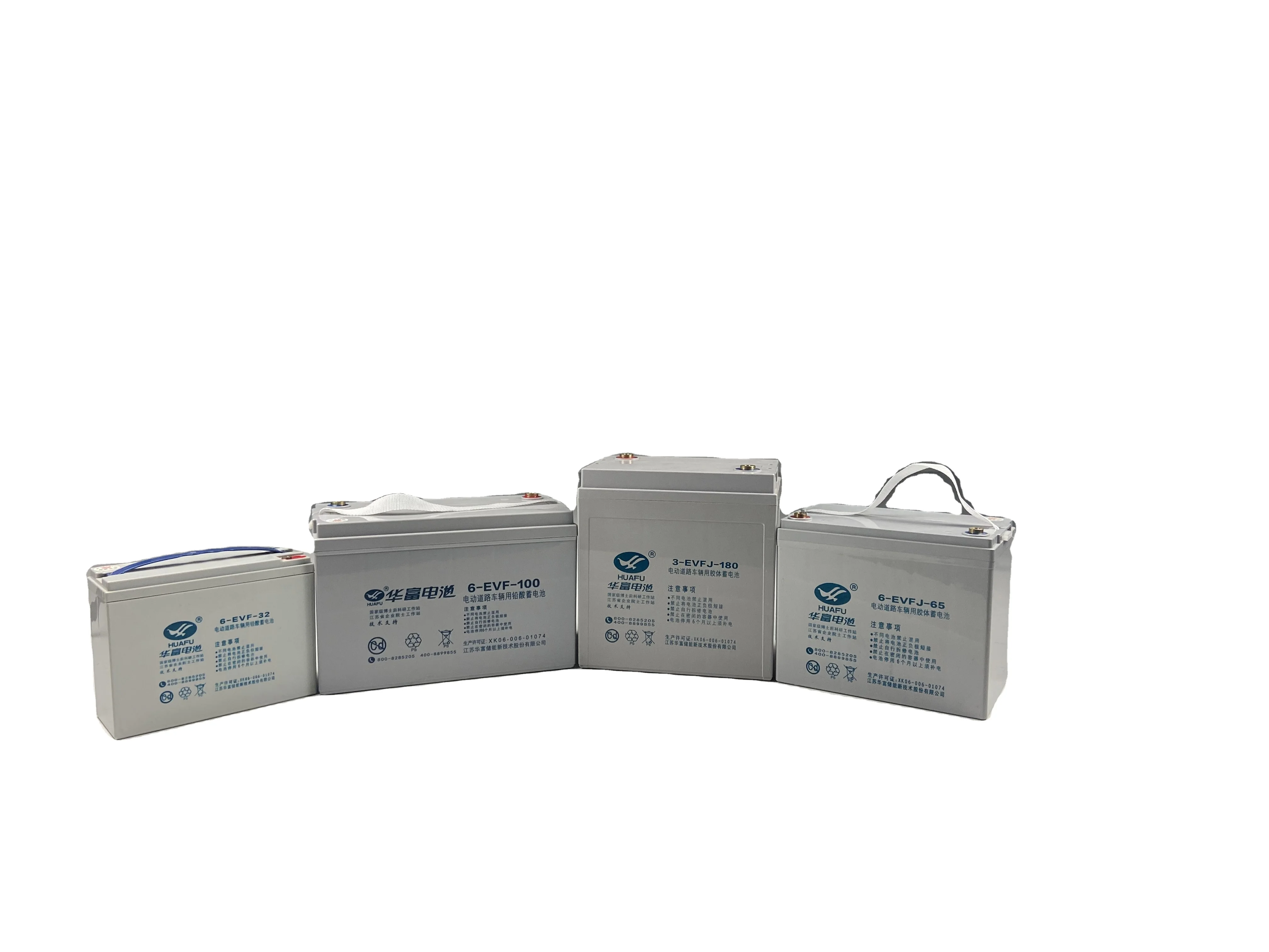 HUAFU Agm Forklift Battery 6 Evf 100 Vrla 12V 100ah Power source for electric forklift  electric stacker