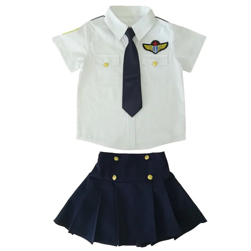 Halloween Children Kindergarten summer uniform, navy role sailor uniform, summer elementary school uniform