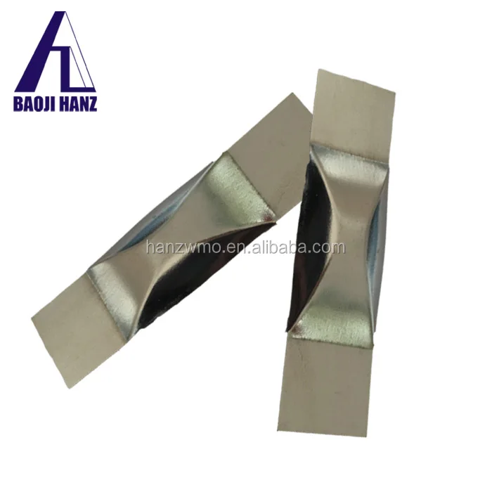 ASTM B386 folding molybdenum boat for sale for lab