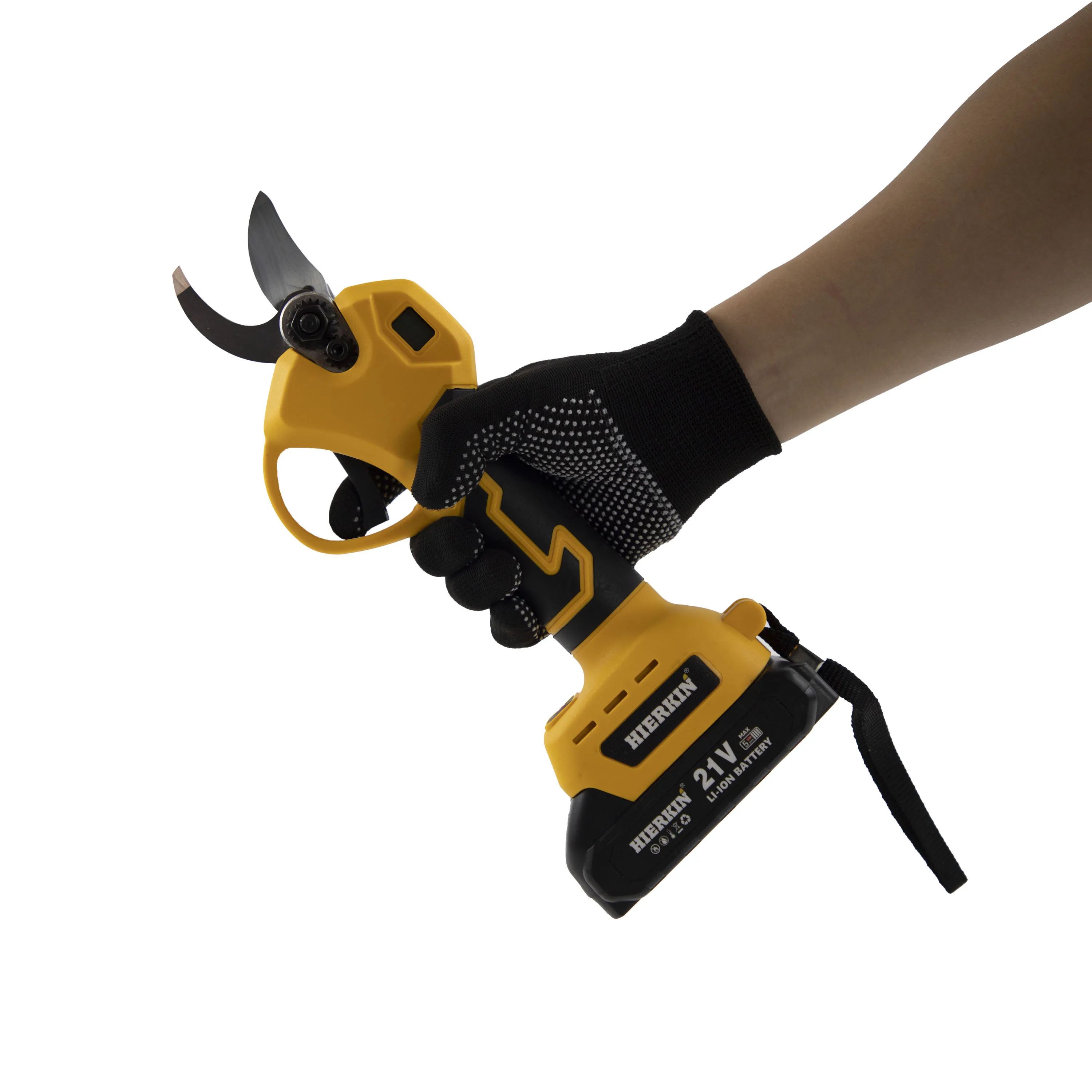 HIERKIN Battery powered set tools herramientas carpintero pruning shears pruning scissors shear blade professional hair scissors