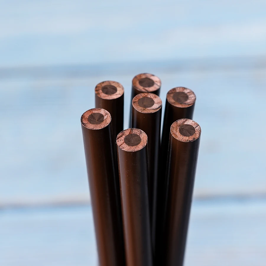 Nyoni-N2828 professional 4 colored charcoal pencil brown black suntan white charcoal pencils set