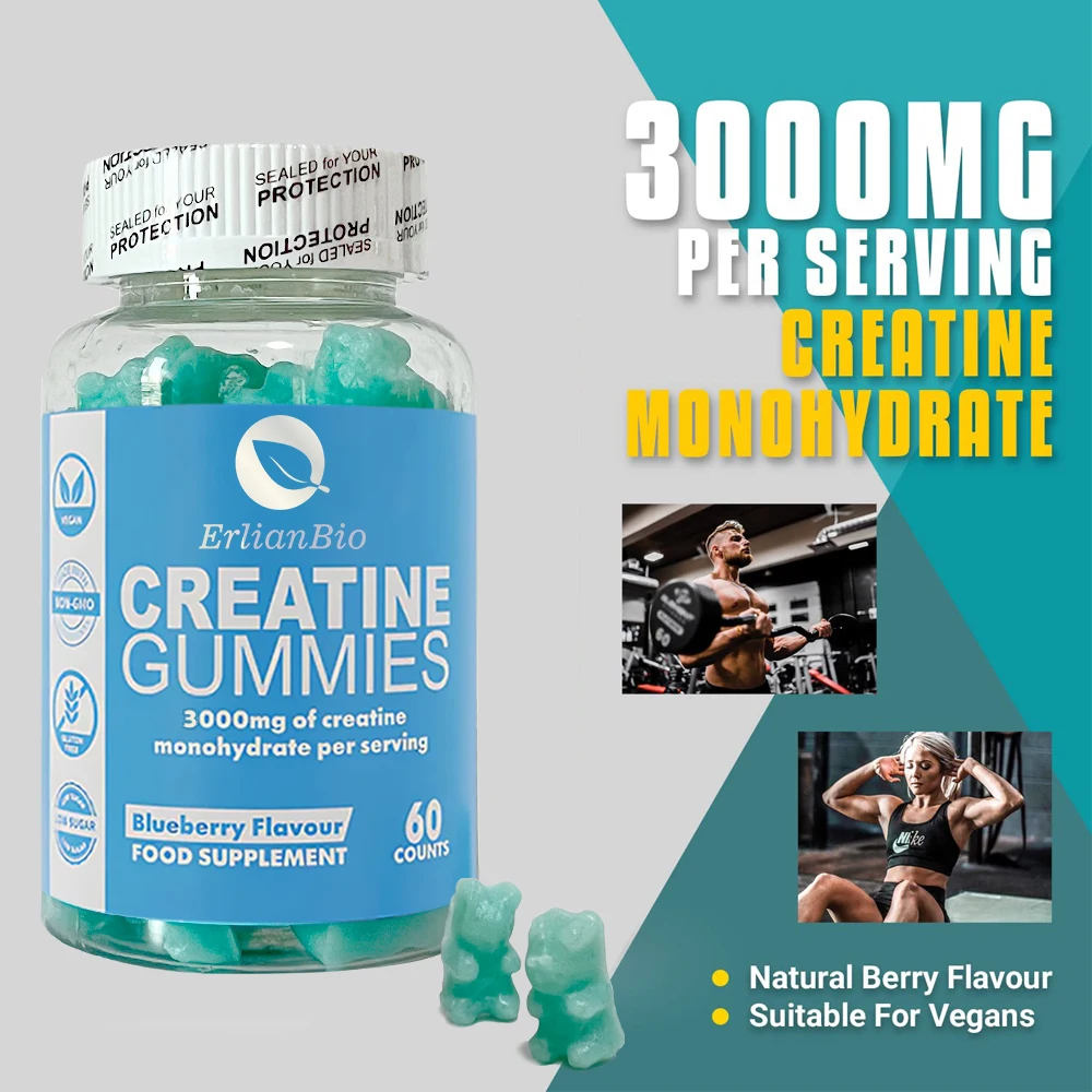 Muscle nutrition supplement soft creatine monohydrate improves exercise rehabilitation enhances explosive power soft creatine