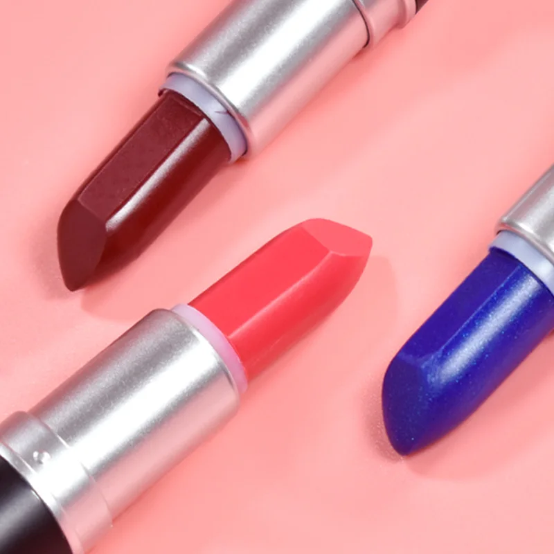Make Your Brand Logo Custom Lipstick  Pink Lip Make Up Lip Gloss Long Lasting Lipstick Private Label