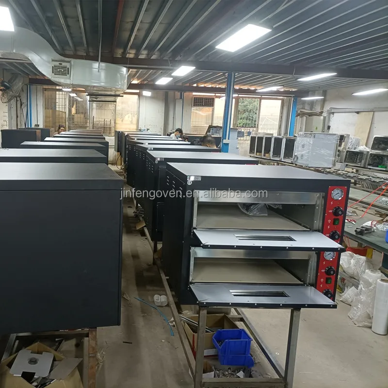 CE 500 degrees electric gas pizza oven countertop pizza maker commercial baking oven for pizza