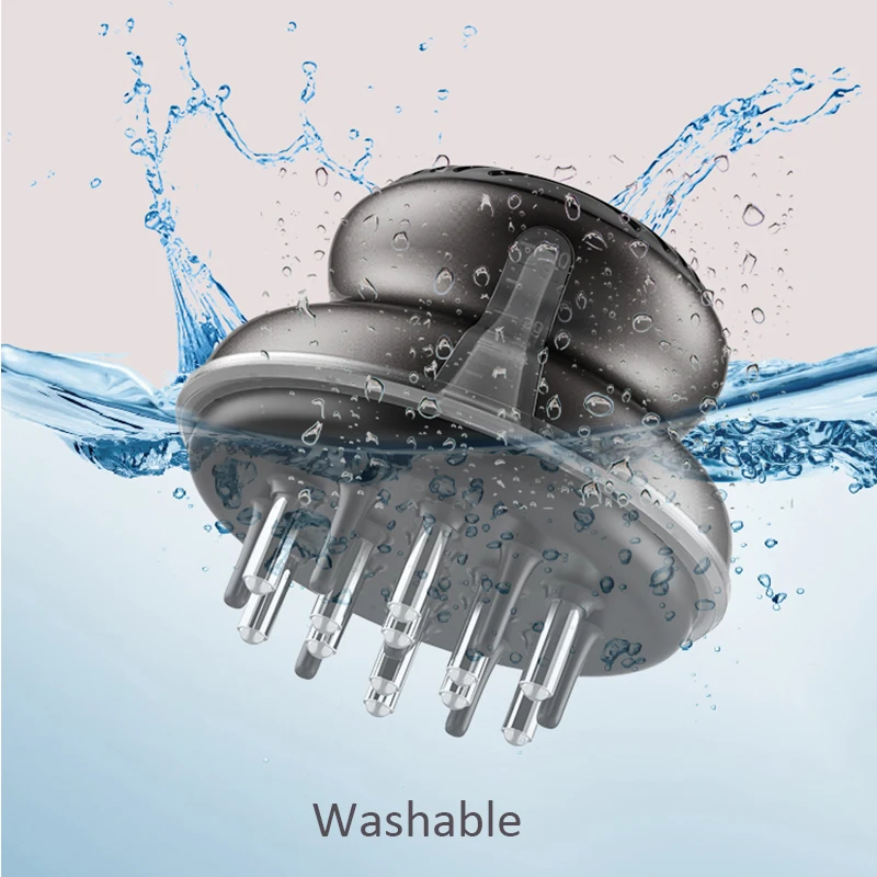 Новый дизайн, расческа для массажа кожи головы для роста волос