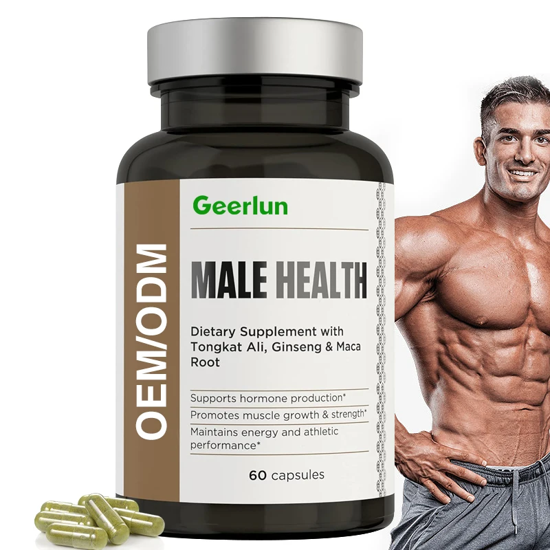 Best Selling Products 2024 OEM Dietary Supplement For Men Energy Booster Endurance Supplement Male Enhancement Capsules