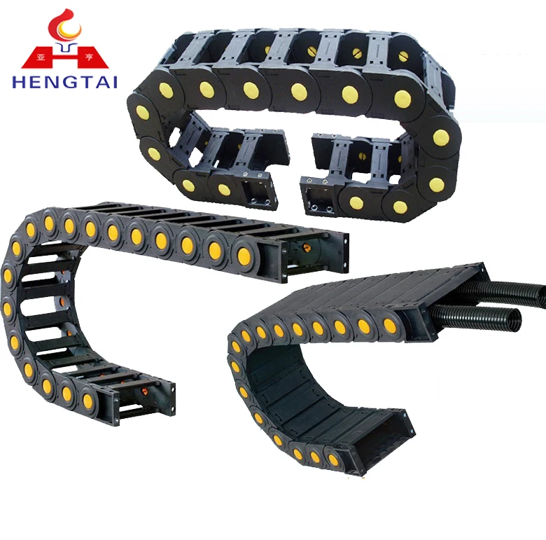 TZ35 Series CNC Machinery Tools Reinforced Nylon Load-bearing Engineering Plastic Cable Drag Chain