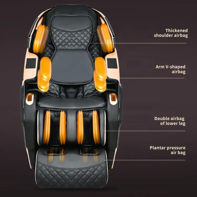 OEM Cheap Factory Price massage chair 8d zero gravity luxury  Electric SL Track office Full Body health care massage chair 4d